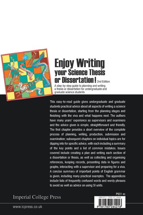 Produktbild: Enjoy Writ Your Sci Thes (2nd Ed)
