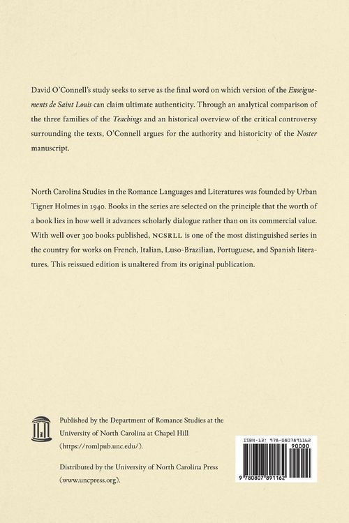 Produktbild: The Teachings of Saint Louis