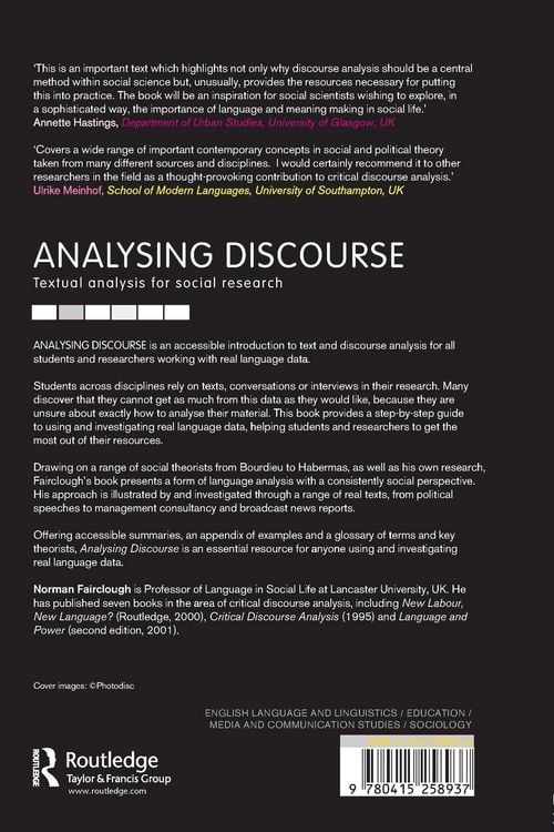 Produktbild: Analysing Discourse
