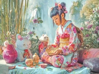 Produktbild: CALVENDO Puzzle Japanische Anime | 2000 Teile Lege-Gr&ouml;&szlig;e 90x67cm Foto-Puzzle f&uuml;r gl&uuml;ckliche Stunden