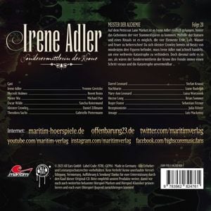 Produktbild: Irene Adler - Meister der Alchemie,1 Audio-CD