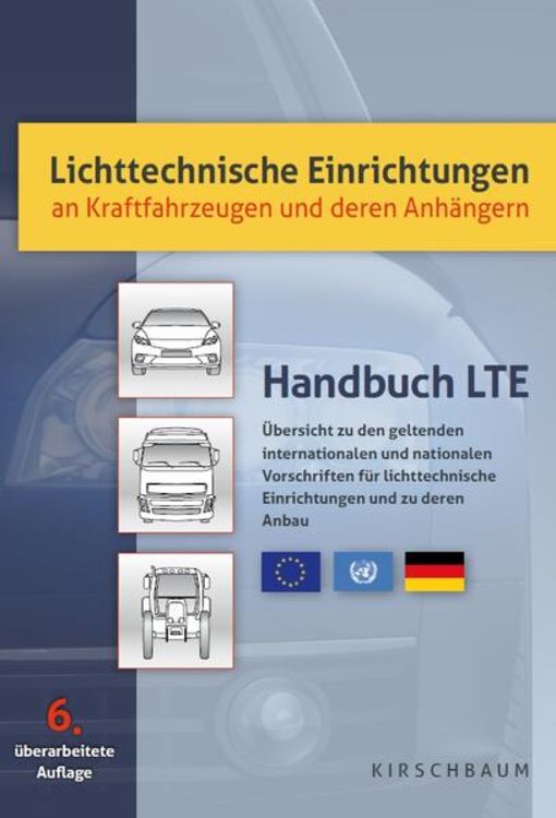 Produktbild: Lichttechnische Einrichtungen an Kraftfahrzeugen und deren Anh&auml;ngern