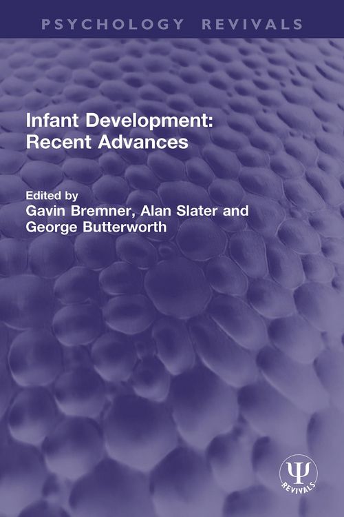 Produktbild: Infant Development: Recent Advances