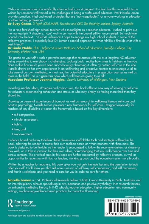 Produktbild: The 'How' of Self-Care for Teachers