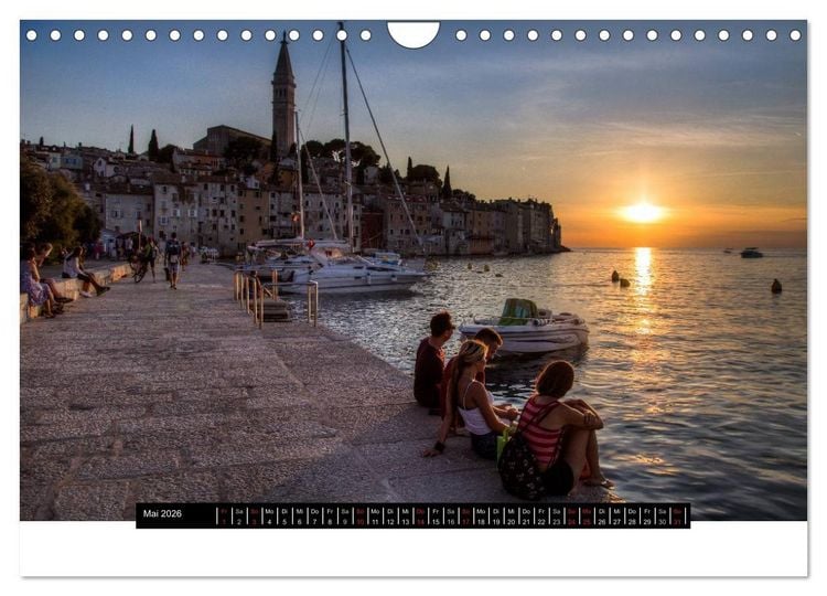 Produktbild: Istrien, der Flair des S&uuml;dens (Wandkalender 2026 DIN A4 quer), CALVENDO Monatskalender