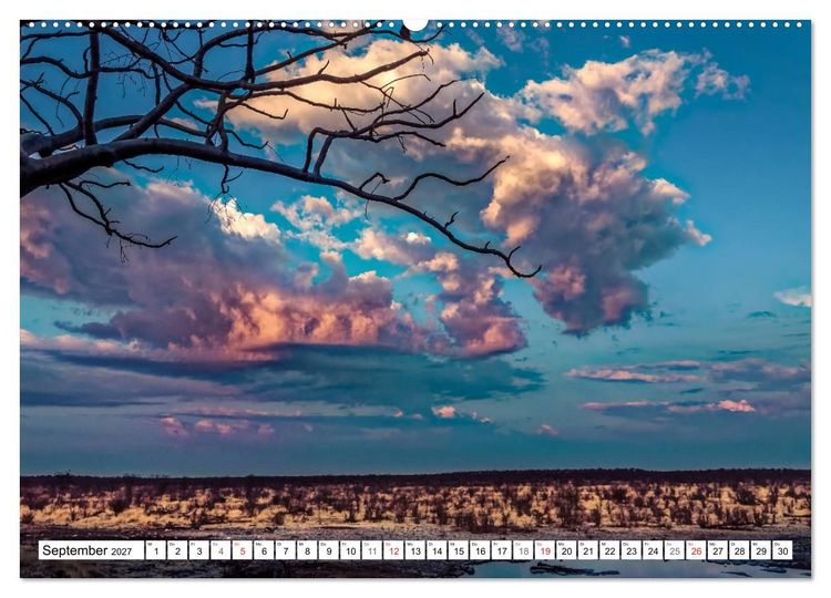 Produktbild: Namibia - Farben und Licht (hochwertiger Premium Wandkalender 2027 DIN A2 quer), Kunstdruck in Hochglanz