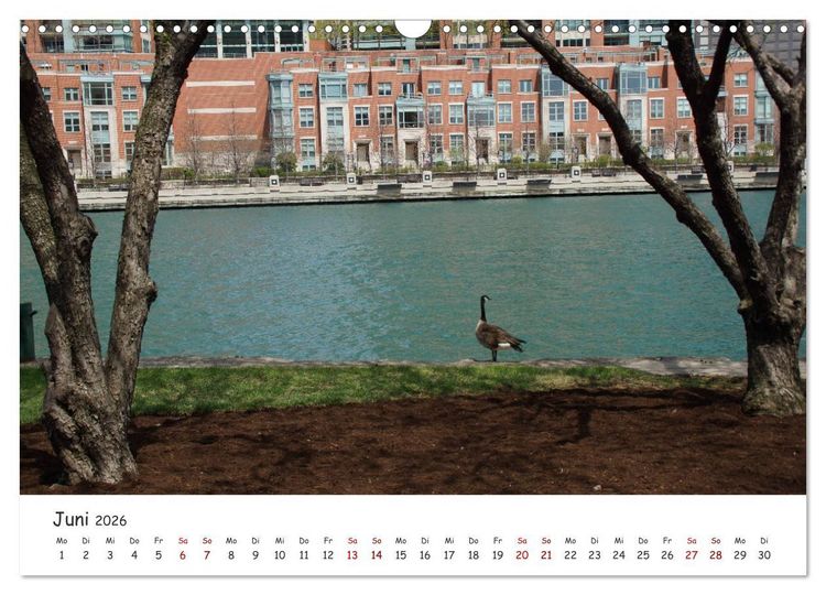 Produktbild: beeindruckendes Chicago (Wandkalender 2026 DIN A3 quer), CALVENDO Monatskalender