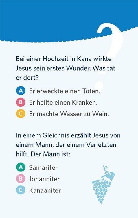 Produktbild: Was wei&szlig;t du von der Erstkommunion? Der Quizblock