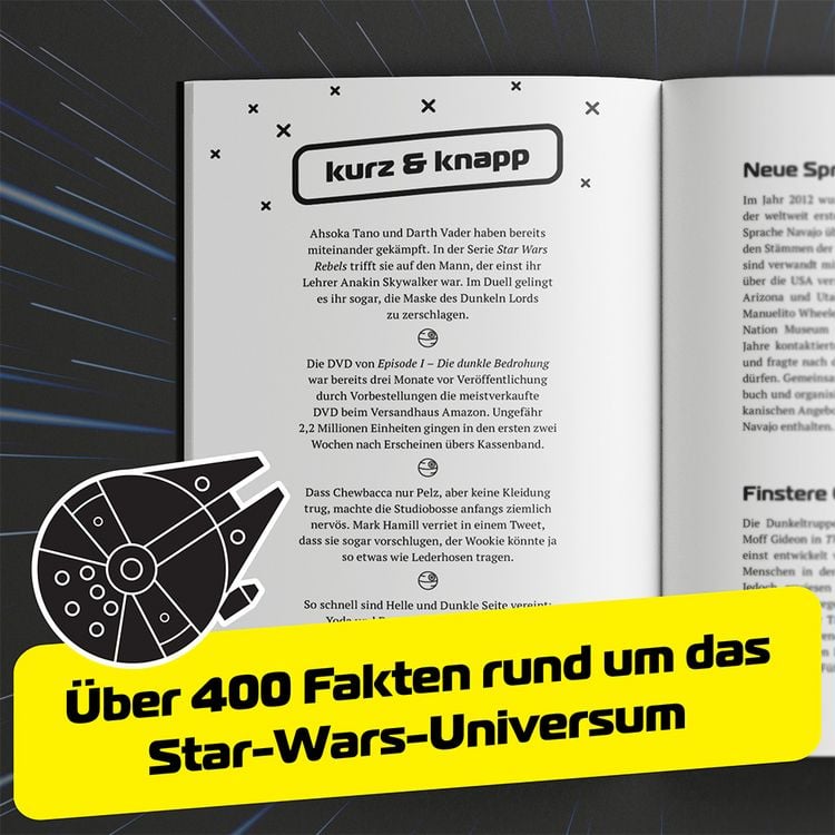 Produktbild: Unn&uuml;tzes Wissen f&uuml;r Star Wars Fans &ndash; Die inoffizielle Sammlung