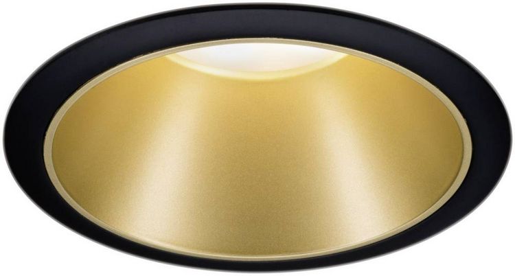Produktbild: Paulmann 93395 LED-Einbauleuchte GU10 Schwarz (matt), Gold
