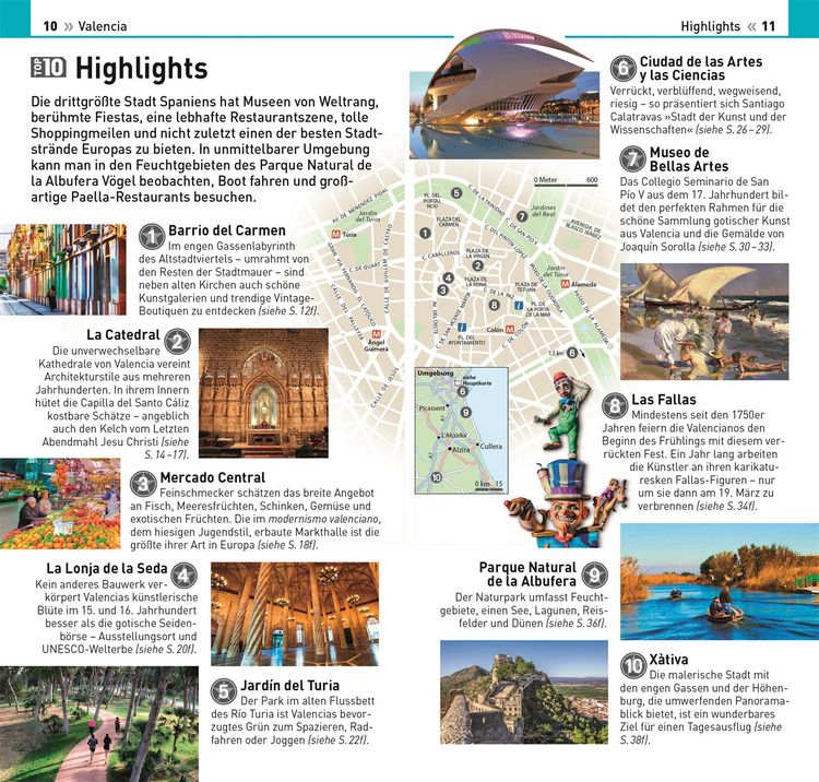 Produktbild: TOP10 Reisef&uuml;hrer Valencia