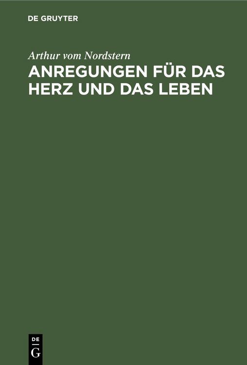 Produktbild: Anregungen f&uuml;r das Herz und das Leben