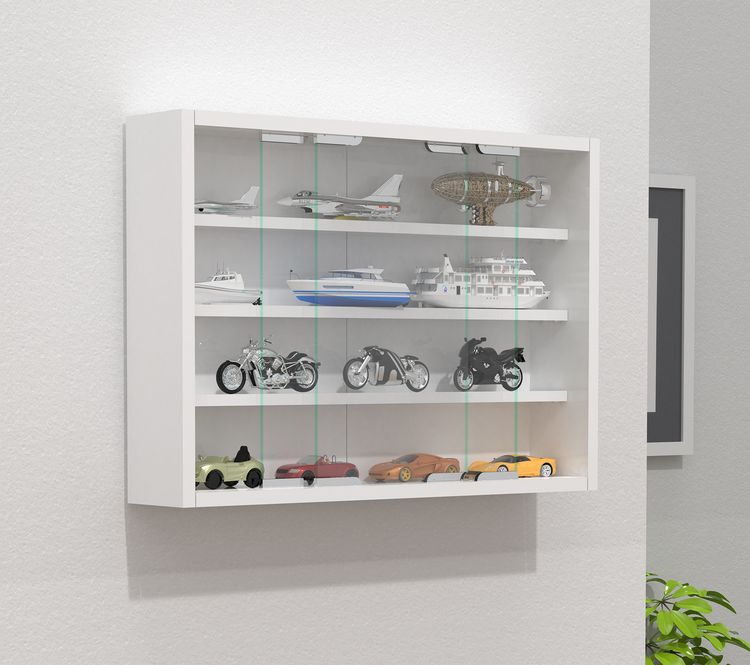 Produktbild: H&auml;ngevitrine Wandvitrine Sammel Deko Agisa M