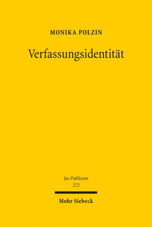 Produktbild: Verfassungsidentit&auml;t