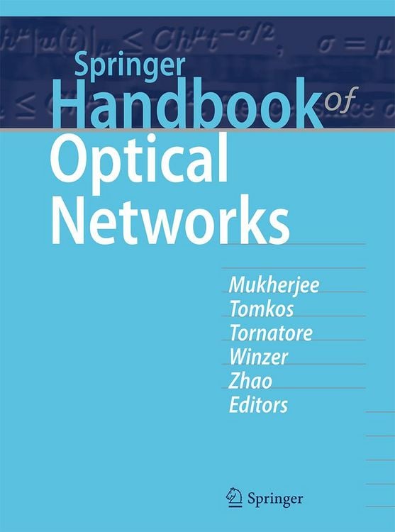 Produktbild: Springer Handbook of Optical Networks