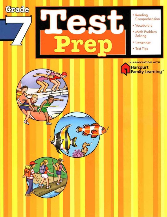 Produktbild: Test Prep: Grade 7 (Flash Kids Harcourt Family Learning)