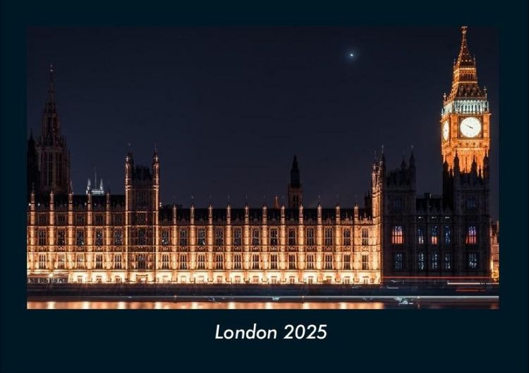 Produktbild: London 2025 Fotokalender DIN A4