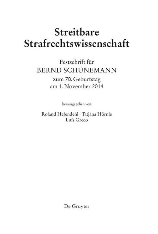 Produktbild: Festschrift f&uuml;r Bernd Sch&uuml;nemann zum 70. Geburtstag am 1. November 2014