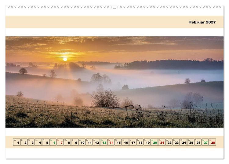 Produktbild: Landschafts - Panorama (Wandkalender 2027 DIN A2 quer), CALVENDO Monatskalender