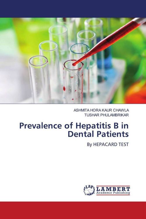 Produktbild: Prevalence of Hepatitis B in Dental Patients