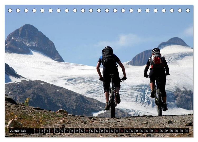 Produktbild: Mountainbike Spirit 2026 (Tischkalender 2026 DIN A5 quer), CALVENDO Monatskalender