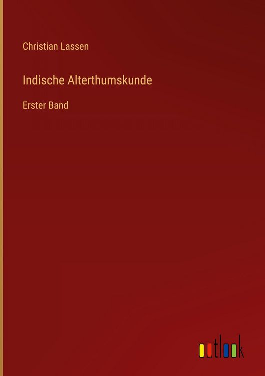 Produktbild: Indische Alterthumskunde