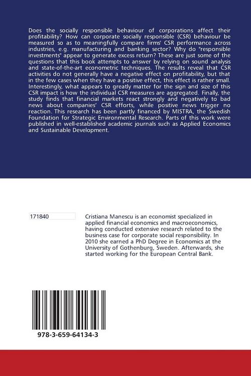 Produktbild: Economic Consequences of Corporate Social Responsibility