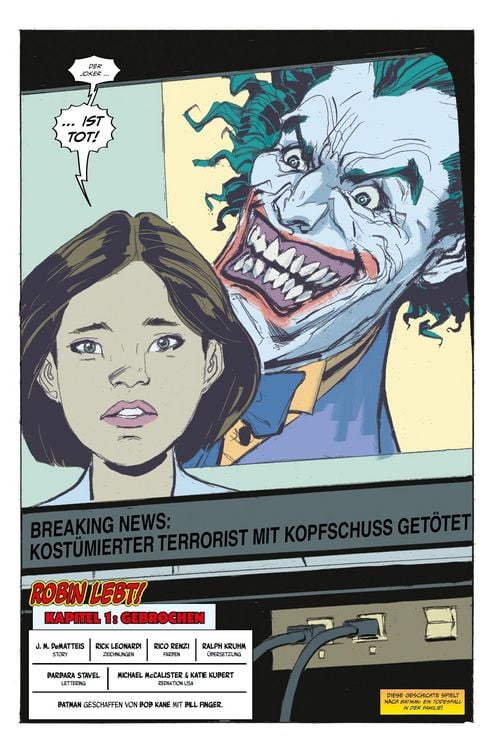 Produktbild: Batman: Ein Todesfall in der Familie - Robin lebt!