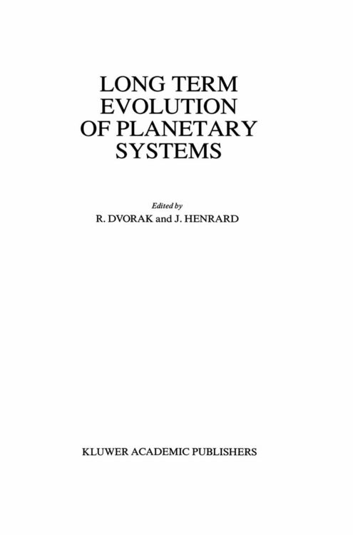 Produktbild: Long Term Evolution of Planetary Systems