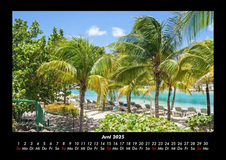 Produktbild: Karibik 2025 Fotokalender DIN A3