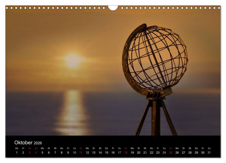 Produktbild: An Norwegens K&uuml;sten (Wandkalender 2026 DIN A3 quer), CALVENDO Monatskalender