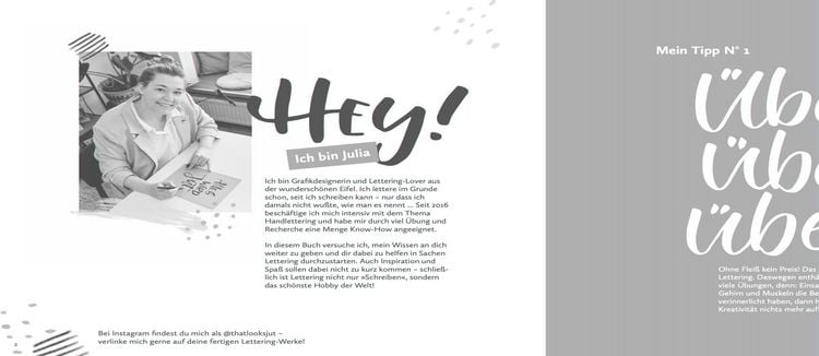 Produktbild: Lettering &ndash; Moderne Kalligrafie