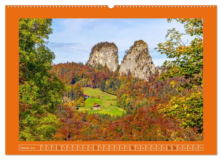 Produktbild: Sch&ouml;ne Gr&uuml;&szlig;e aus Hallein (hochwertiger Premium Wandkalender 2026 DIN A2 quer), Kunstdruck in Hochglanz