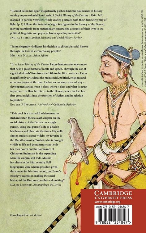 Produktbild: A Social History of the Deccan, 1300-1761