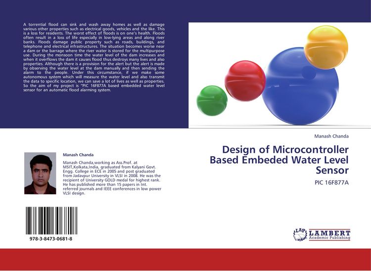 Produktbild: Design of Microcontroller Based Embeded Water Level Sensor