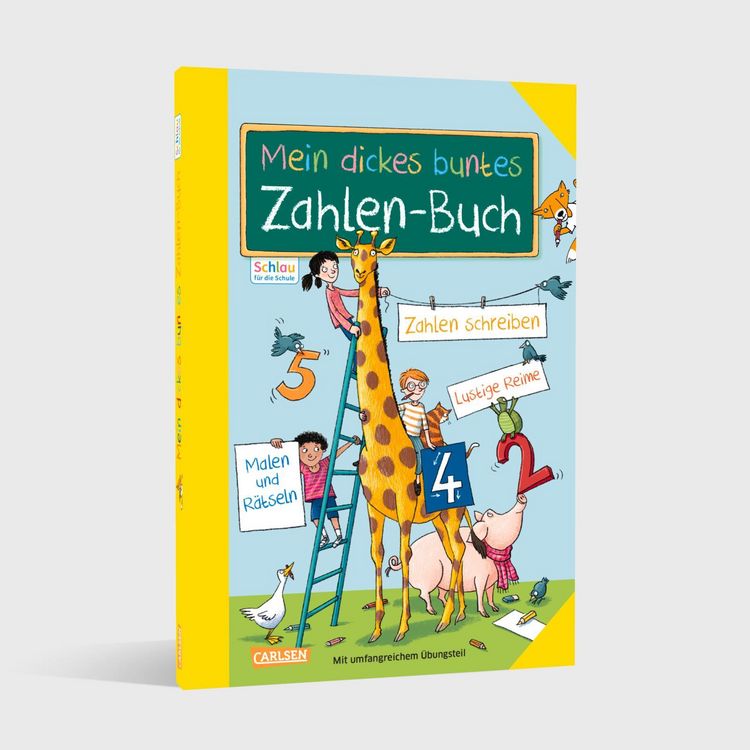 Produktbild: Schlau für die Schule: Mein dickes buntes Zahlen-Buch