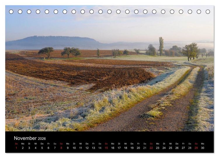 Produktbild: Wege 2026 (Tischkalender 2026 DIN A5 quer), CALVENDO Monatskalender