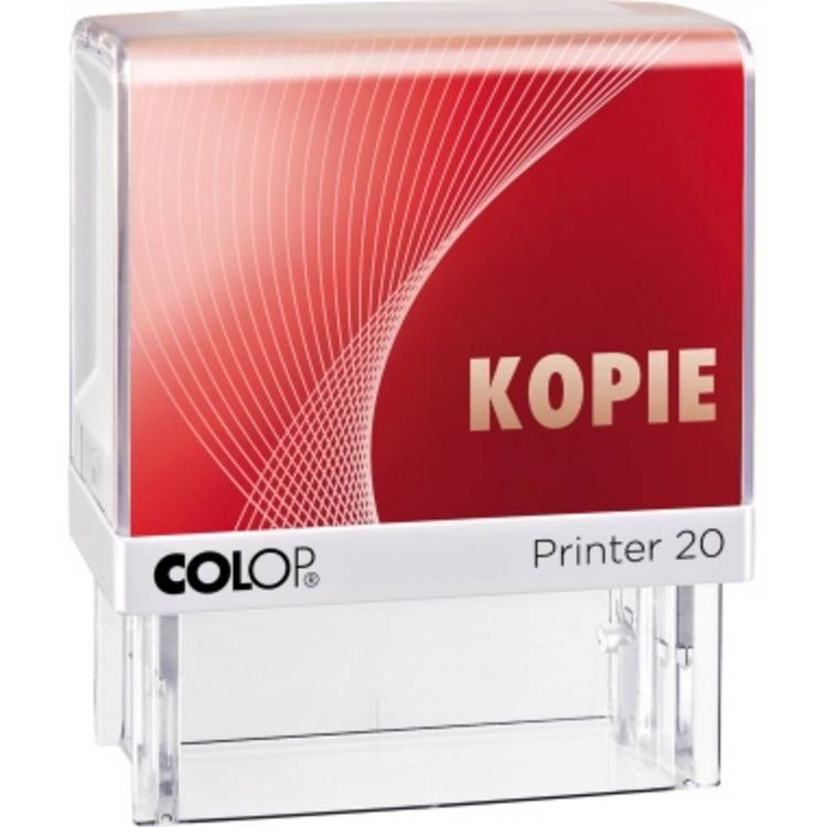 Produktbild: Colop 100671 Textstempel Rot 38 x 14 mm (B x H)