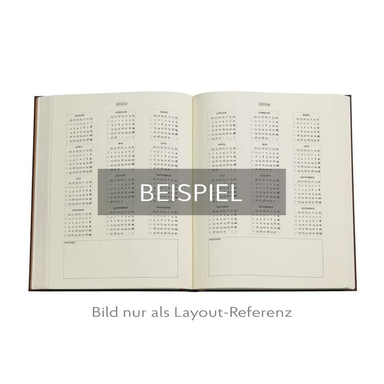 Produktbild: 12-Monatskalender Flexi 2025 Granada-T&uuml;rkis, Mini, Horizontal