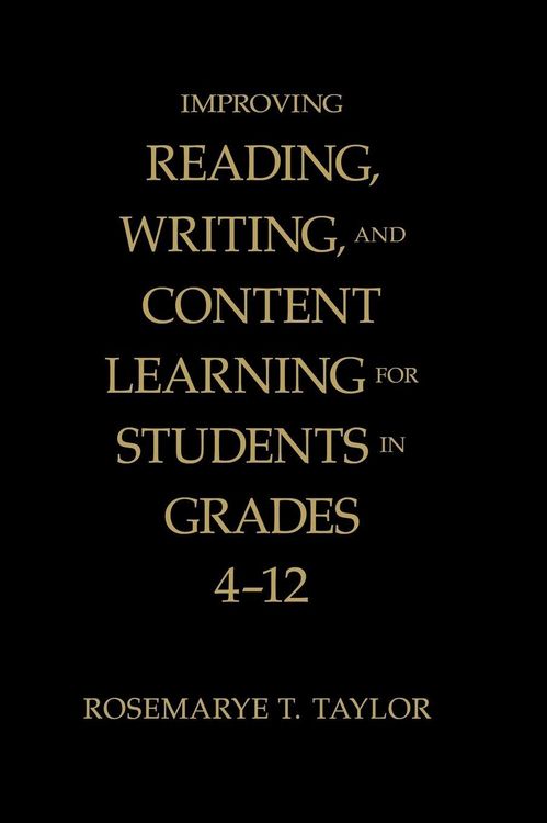 Produktbild: Improving Reading, Writing, and Content Learning for Students in Grades 4-12