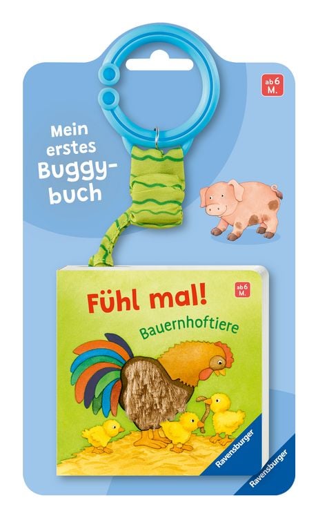 Produktbild: Mein erstes Buggybuch: Fühl mal! Bauernhoftiere