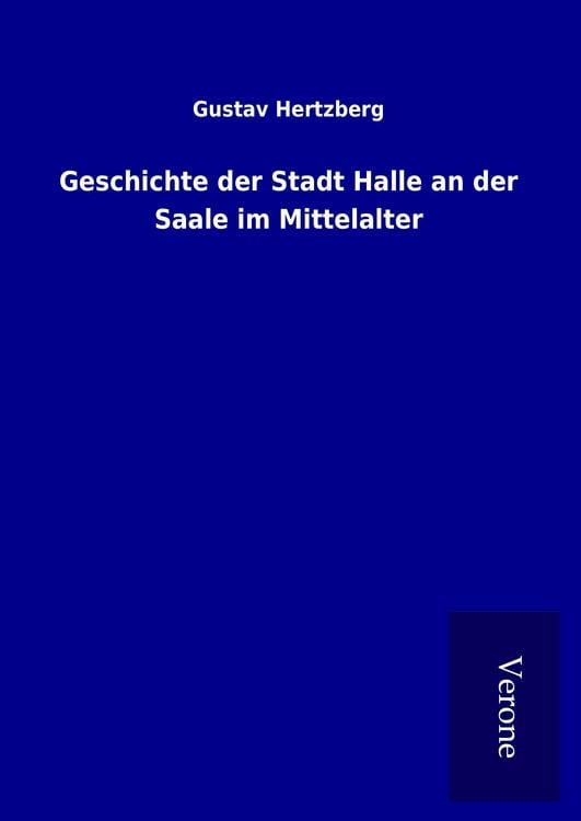 Produktbild: Geschichte der Stadt Halle an der Saale im Mittelalter