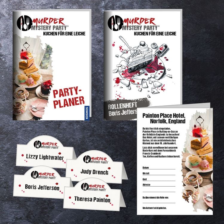 Produktbild: Murder Mystery Party Kuchen f&uuml;r eine Leiche