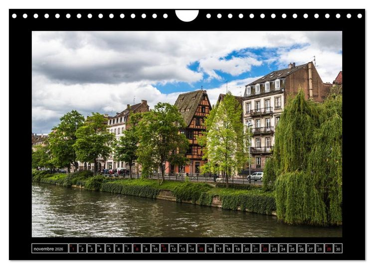 Produktbild: Strasbourg La Petite France (Calendrier mural 2026 DIN A4 vertical), CALVENDO calendrier mensuel