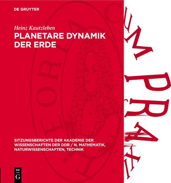 Produktbild: Planetare Dynamik der Erde