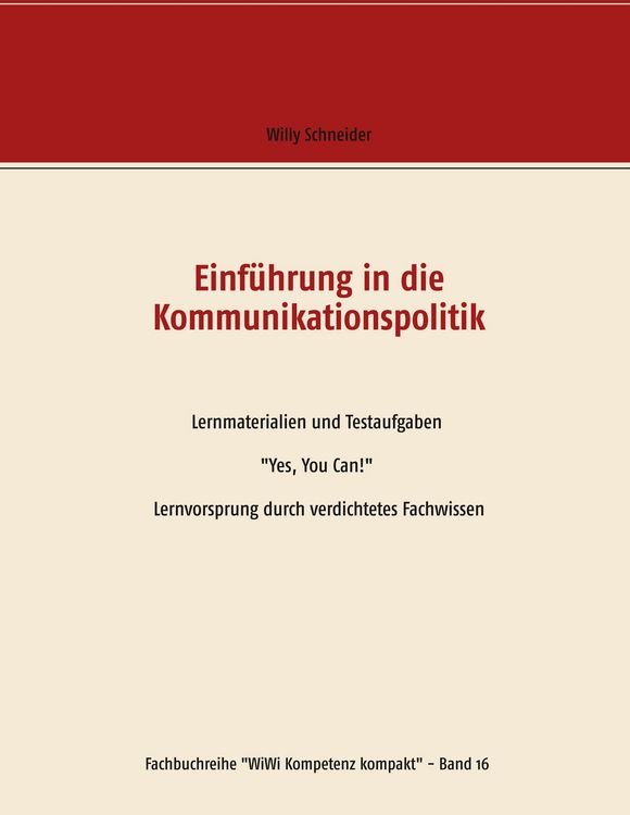Produktbild: Einf&uuml;hrung in die Kommunikationspolitik