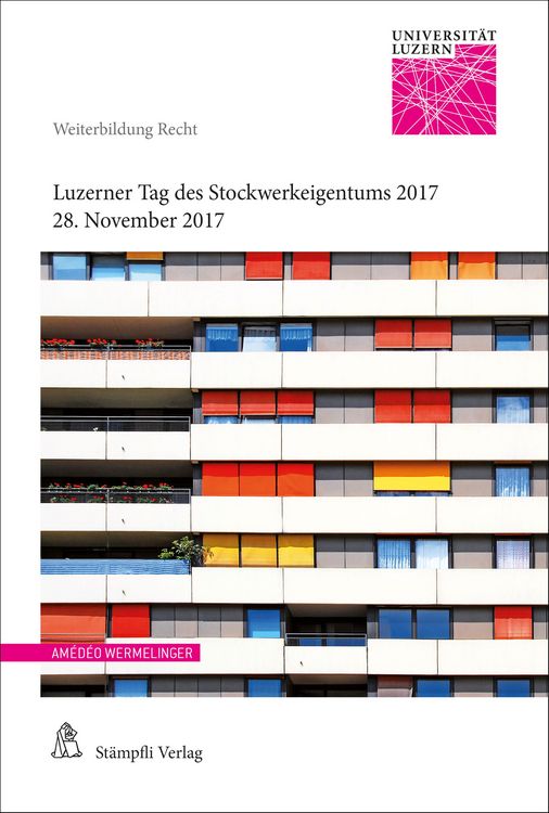 Produktbild: Luzerner Tag des Stockwerkeigentums 2017