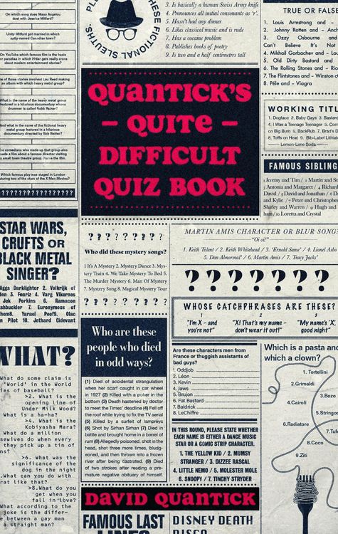Produktbild: Quantick's Quite Difficult Quiz Book