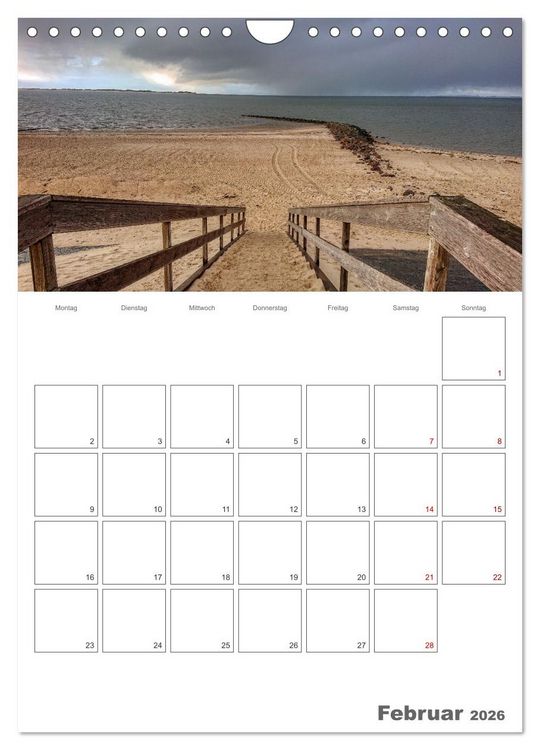 Produktbild: F&ouml;hr &hellip; verliebt in die Insel (Wandkalender 2026 DIN A4 hoch), CALVENDO Monatskalender
