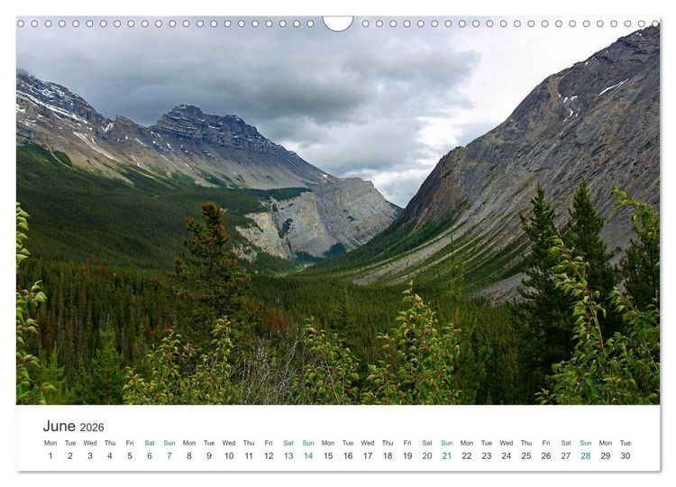 Produktbild: Icefields Parkway in Canada (Wall Calendar 2026 DIN A3 landscape), CALVENDO 12 Month Wall Calendar
